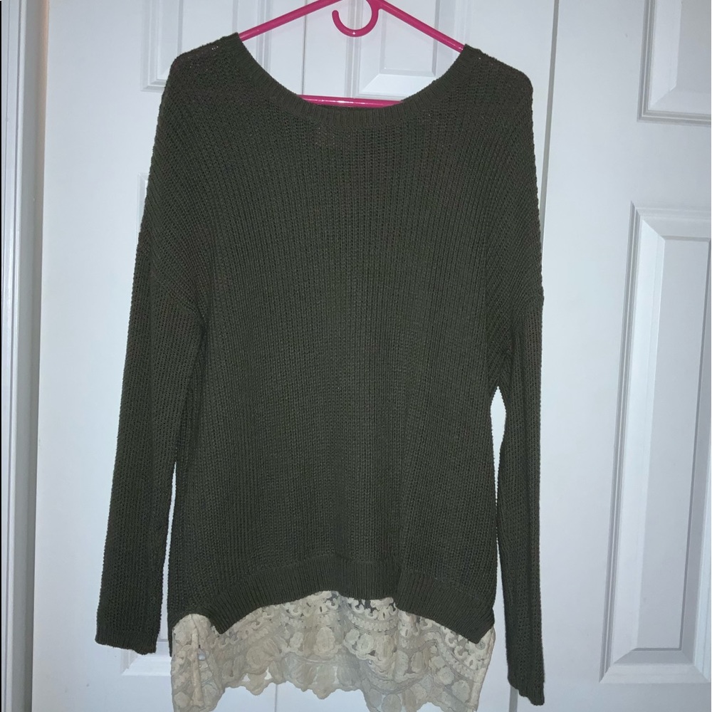 Comfortable knit sweater